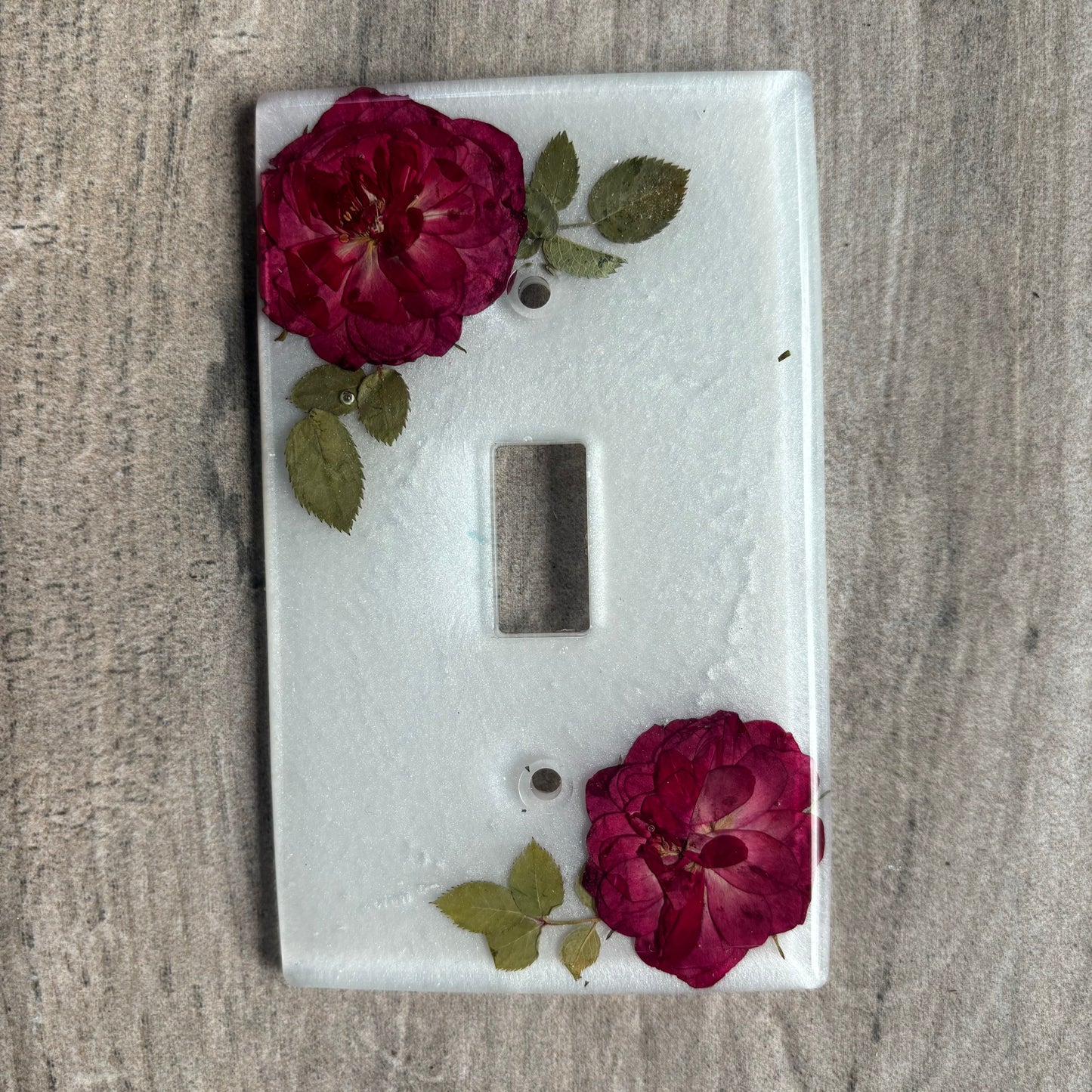 Single switch cover