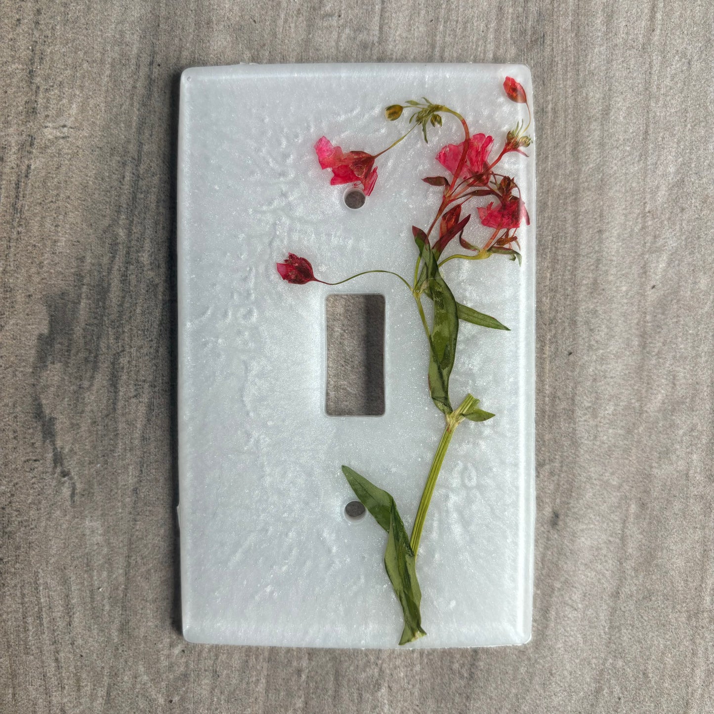 Single switch cover