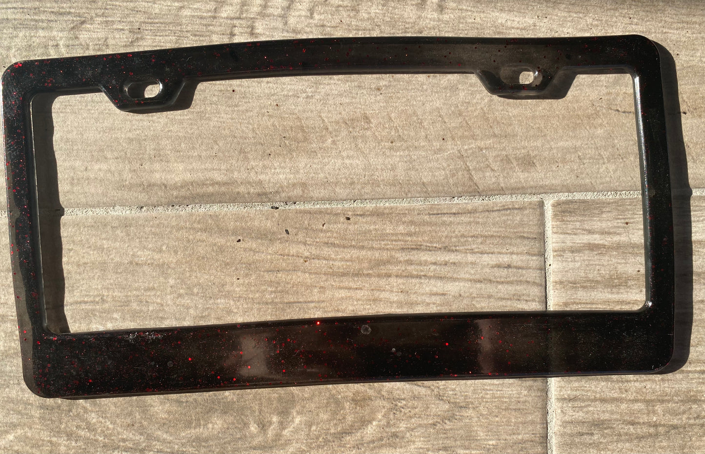 License plate frame
