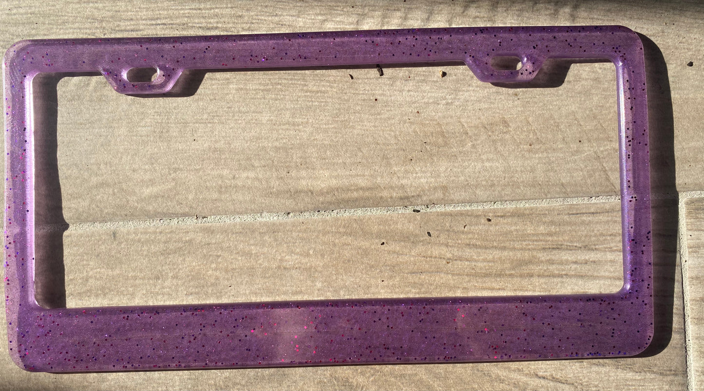 License plate frame