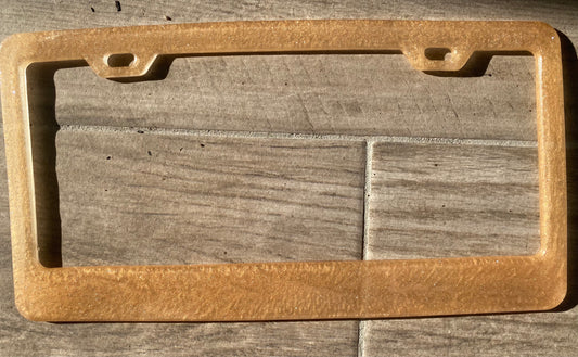 License plate frame