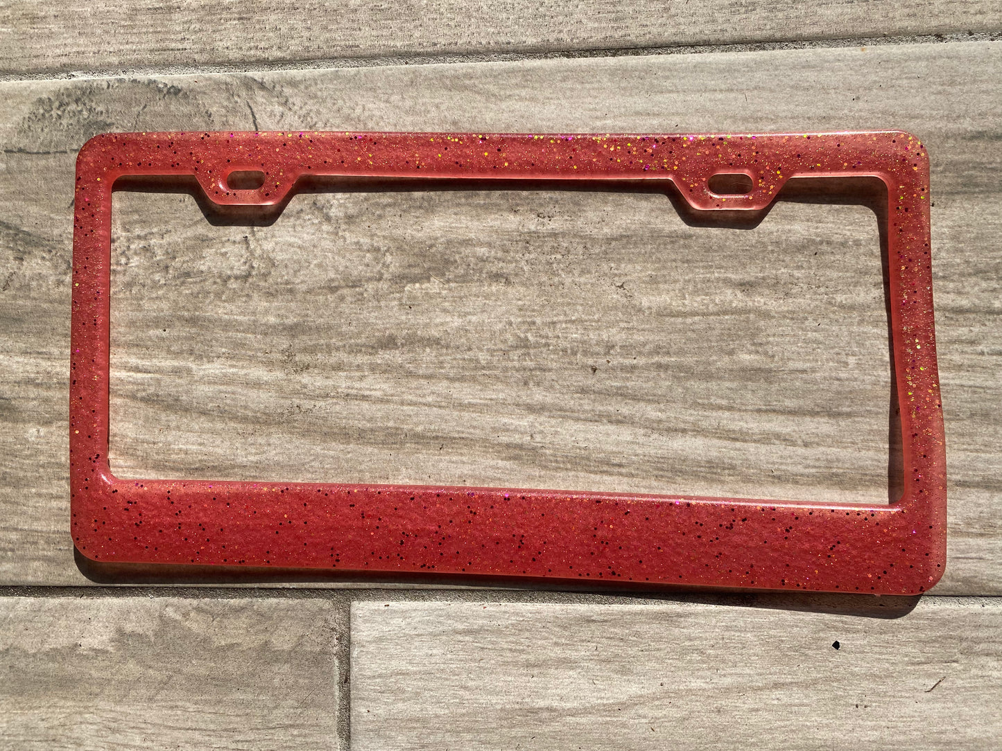 License plate frame