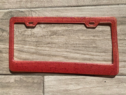 License plate frame
