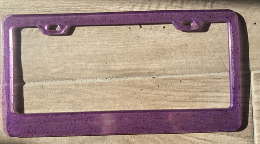 License plate frame